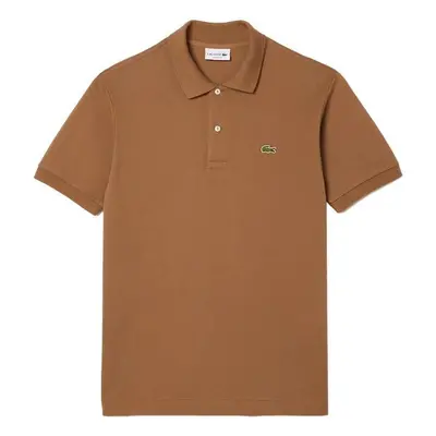 Lacoste Classic Fit Polo Shirt Cookie Hnědá