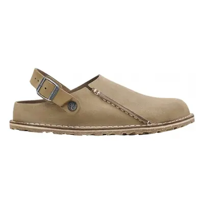 Birkenstock Lutry Premium Suede 1025297 Narrow - Gray Taupe Béžová