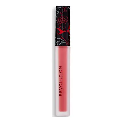 Makeup Revolution Vinyl Liquid Lipstick - Bewitched Hnědá