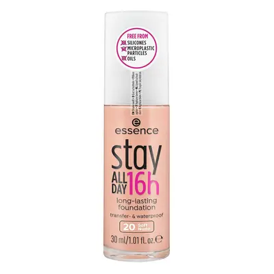 Essence Stay All Day 16H Longlasting Foundation - 20 Soft Nude Béžová