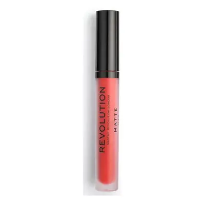 Makeup Revolution Matte Lip Gloss - 132 Cherry Oranžová