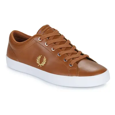 Fred Perry BASELINE LEATHER Hnědá