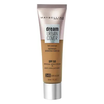 Maybelline New York Dream Urban Cover Foundation - 348 Café au Lait Hnědá