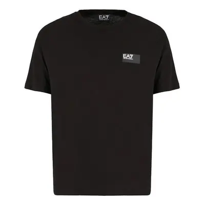 Ea7 Emporio Armani Visibility Crew T-Shirt Black Černá