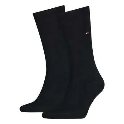 Tommy Hilfiger Two Pack Knitted Classic Socks Black Černá