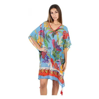 Isla Bonita By Sigris Kaftan Modrá