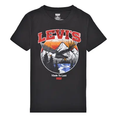 Levis LVB SOAR LIKE AN EAGLE TEE Černá