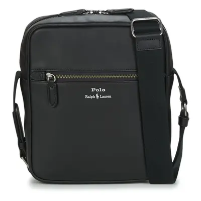 Polo Ralph Lauren CROSSBODY-SMOOTH LEATHER Černá