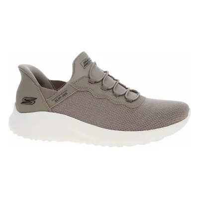 Skechers Slip-ins: BOBS Sport Squad Chaos taupe Šedá