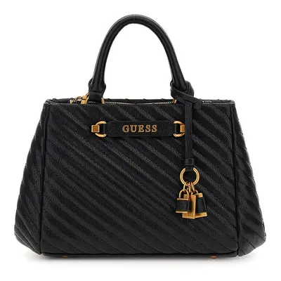 Guess Sela Small Girlfriend Satchel Černá