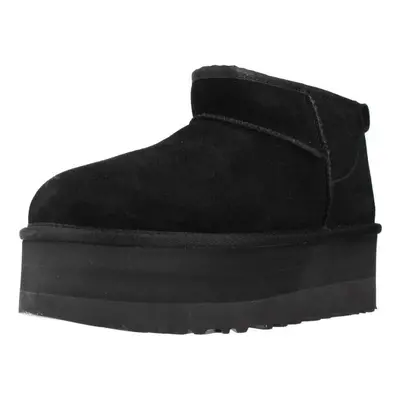 UGG CLASSIC ULTRA MINI PLATF Černá