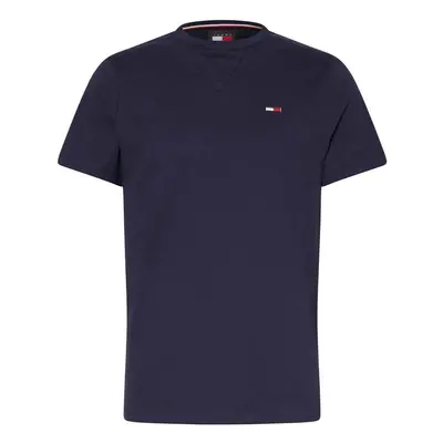 Tommy Jeans Slim Rib T-Shirt Dark Night Navy Modrá