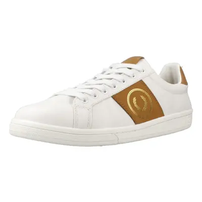 Fred Perry B721 LEATHER/BRANDE Bílá