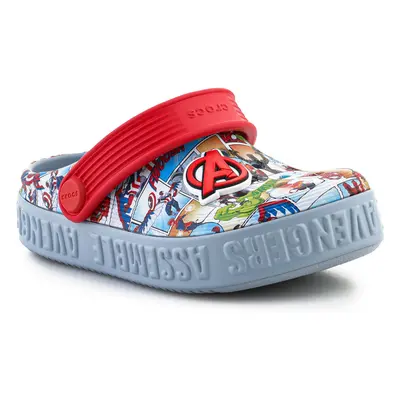 Crocs Avengers Off Court Clog T 209945-0ID Blue Grey ruznobarevne