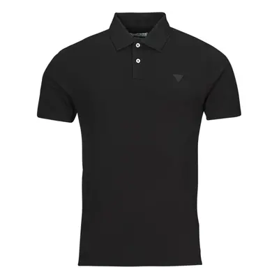 Guess NOLAN SS POLO Černá