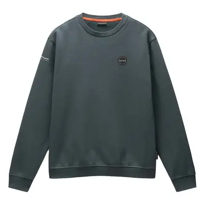 Napapijri Badge Sweatshirt Green Urban Zelená