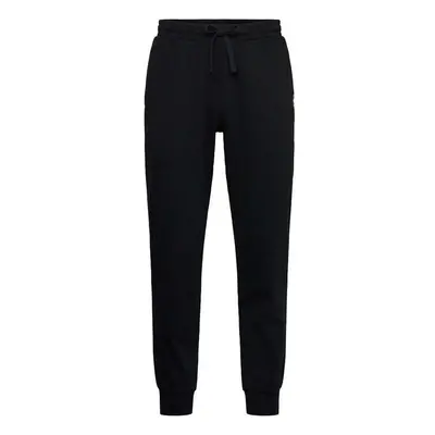 Emporio Armani Lounge Cotton Blend Joggers Black Černá