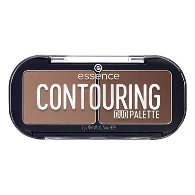 Essence Contour Contouring Palette Duo - 20 Darker Skin Hnědá