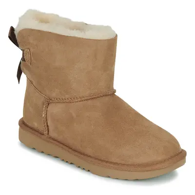 UGG K MINI BAILEY BOW II Hnědá