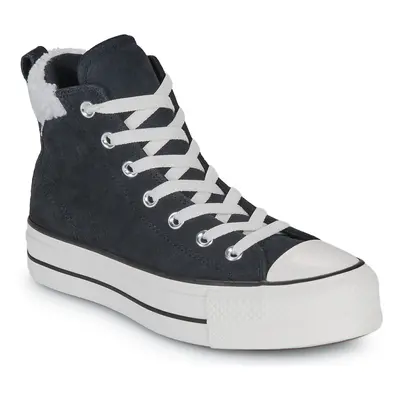 Converse CHUCK TAYLOR ALL STAR PUFF LIFT COZY PLATFORM Černá