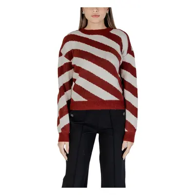 Vero Moda VMLARA LS O-NECK PULLOVER BOO REP 10310862 Červená