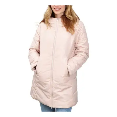 Geox W MYRIA LONG PARKA Růžová