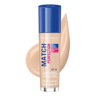 Rimmel London Match Perfection Foundation - 10 Light Porcelain Béžová