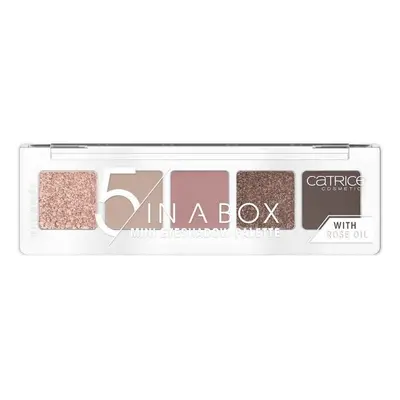 Catrice Mini Eyeshadow Palette 5 In A Box - 20 Soft Rose Look Růžová