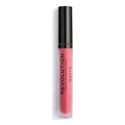 Makeup Revolution Matte Lip Gloss - 141 Rouge Červená