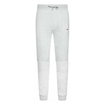 Tommy Jeans Slim Fleece Joggers Light Grey Heather Šedá