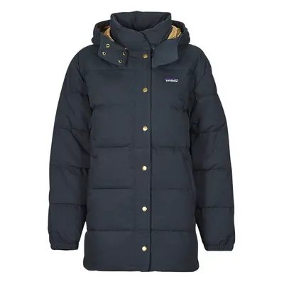 Patagonia W's Cotton Down Parka Modrá