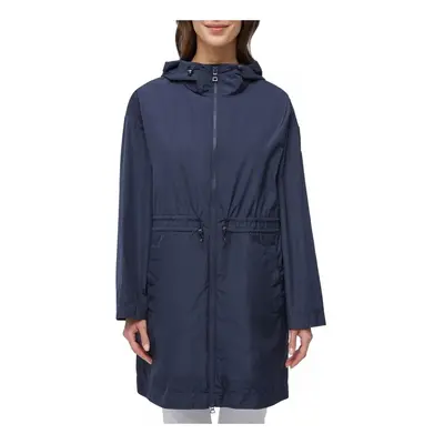 Geox W BULMYA LONG PARKA Modrá