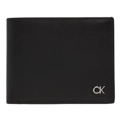 Calvin Klein Jeans METAL CK BIFOLD 5CC W/COIN K50K512294 Černá