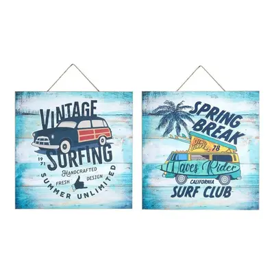 Signes Grimalt Surf Wall Ornament 2 Dif. Zelená