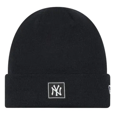 New-Era Team Cuff Beanie New York Yankees Hat Černá