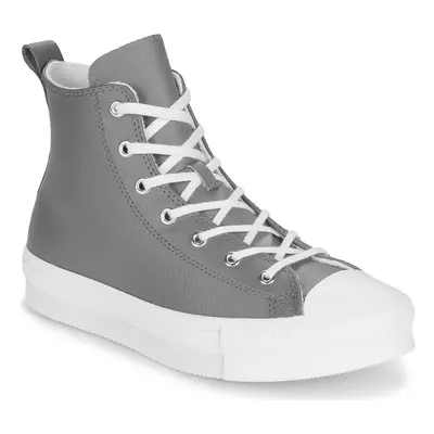 Converse CHUCK TAYLOR ALL STAR EVA LIFT LEATHER Šedá