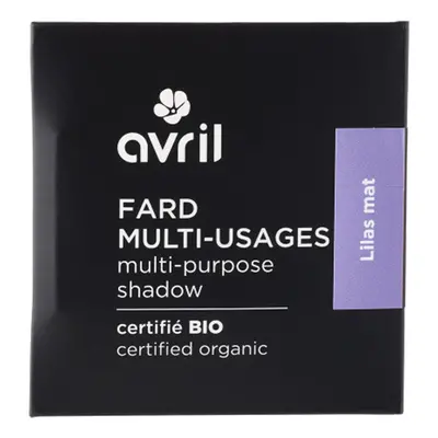 Avril Certified Organic Eyeshadow - Lilas Mat Fialová