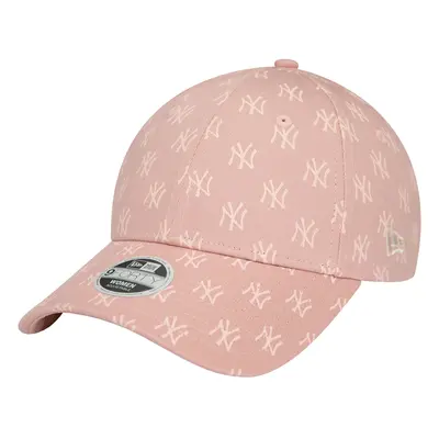 New-Era Wmns Monogram 9FORTY New York Yankees Cap Růžová