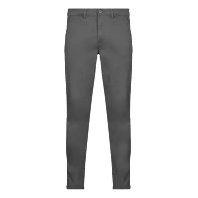 Selected SLHSLIM-NEW MILES 175 FLEX CHINO Šedá