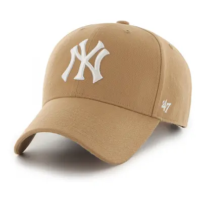 '47 Brand Cap mlb new york yankees mvp snapback Hnědá