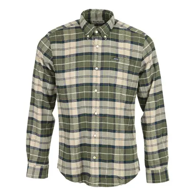 Barbour Keyloch Tailored Tartan Shirt Zelená