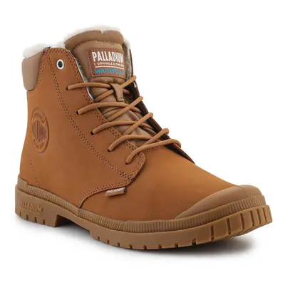 Palladium sp20 Cuff Leather Waterproof WL 79067-257-M Mahogany Hnědá