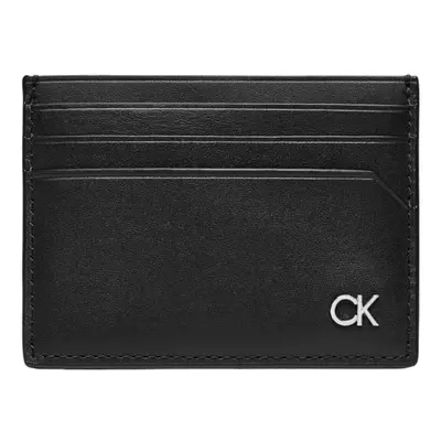 Calvin Klein Jeans METAL CK CARDHOLDER 6CC K50K512286 Černá