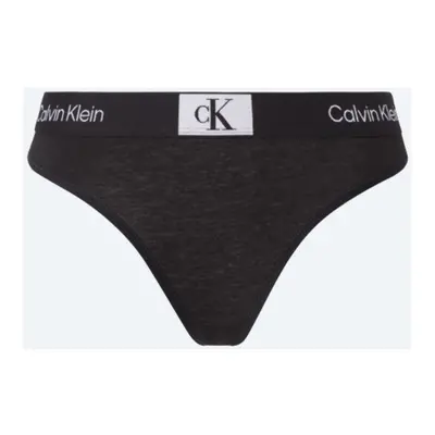 Calvin Klein Jeans 000QF7221EUB1 MODERN THONG Černá