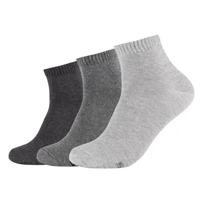 Skechers 3PPK Basic Quarter Socks Šedá