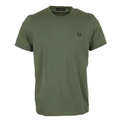 Fred Perry Ringer T-Shirt Zelená