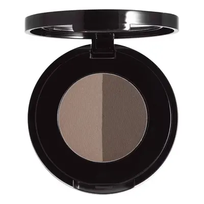 Makeup Revolution Duo Brow Powder Eyebrow Powder - Dark Brown Bi-Color Hnědá