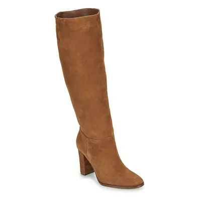 Lauren Ralph Lauren ARTIZAN TALL-BOOTS-TALL BOOT Hnědá