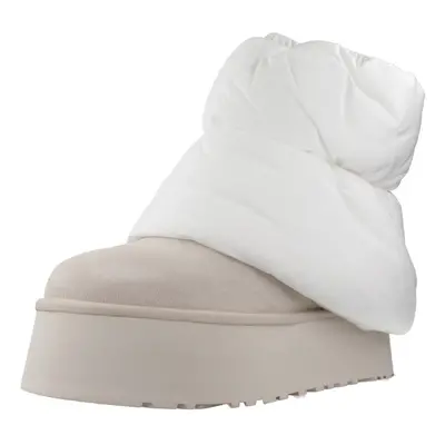 UGG W CLASSIC MINI DIPPER PUFF Bílá