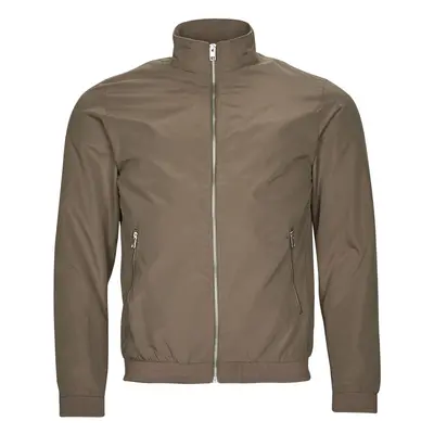 Jack & Jones JJERUSH HARRINGTON BOMBER Hnědá